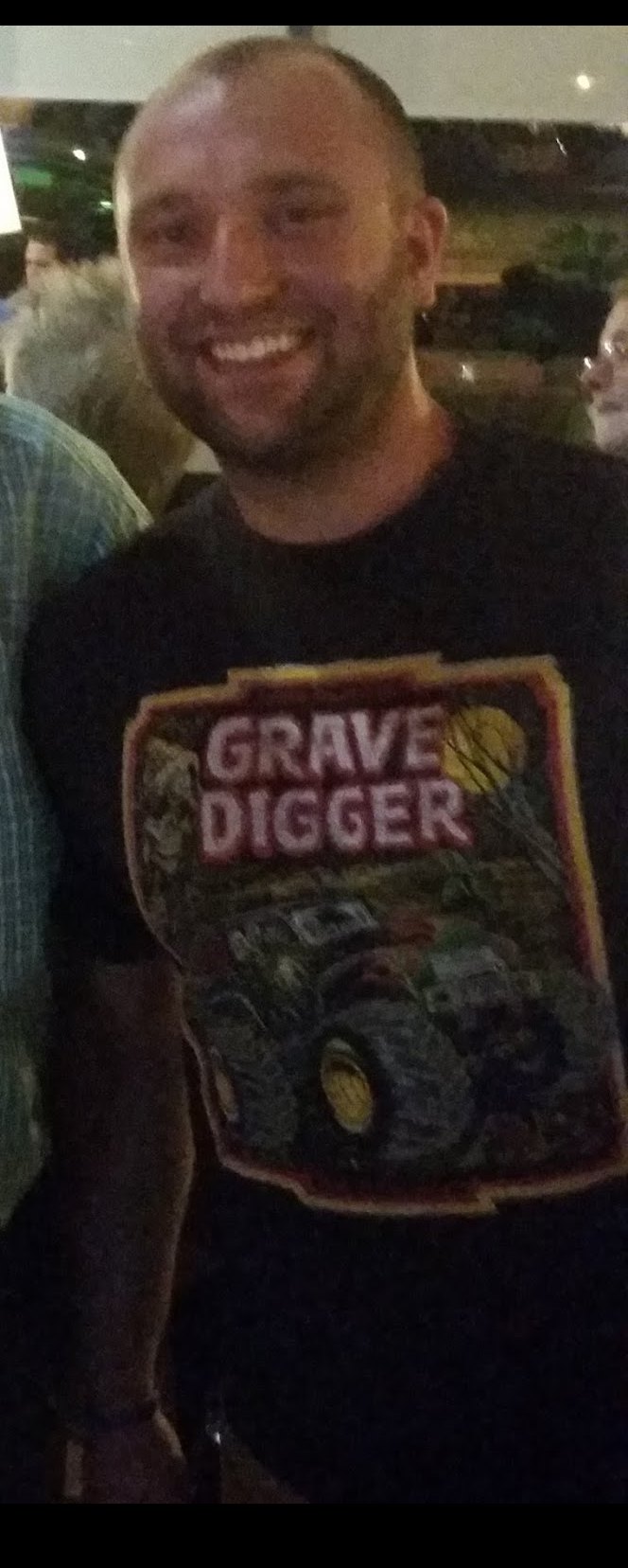 Mark Snodgrass, smiling